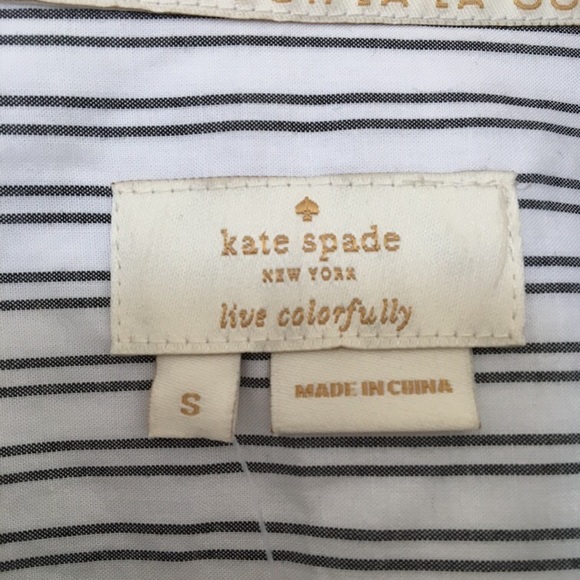 Kate Spade New York Striped Dress Shirt - Picture 5 of 7
